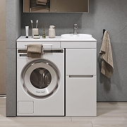 Тумба под раковину Alavann Cosmetic 95 ALV0704001 цвет Белый-2