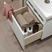 Тумба под раковину Alavann Cosmetic 60 ALV0710001 цвет Белый-2