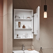 Зеркальный шкаф Alavann Cosmetic 60 ALV0770001 цвет Белый-2