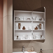 Зеркальный шкаф Alavann Cosmetic 60 ALV0770001 цвет Белый-3