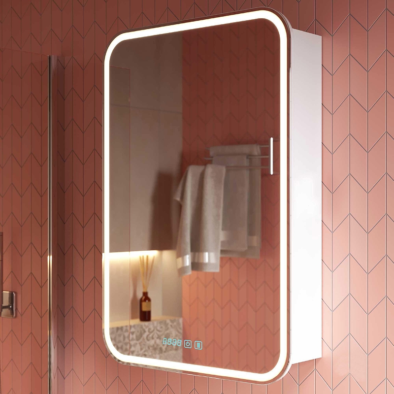 Зеркальный шкаф Alavann Lana 60 R ALV0773002 с подсветкой 