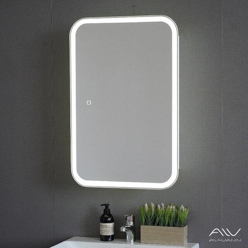 Зеркальный шкаф Alavann Cosmetic Light 60 ALV1041001 с подсветкой 