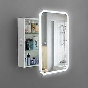 Зеркальный шкаф Alavann Cosmetic Light 60 ALV1041001 с подсветкой цвет Белый-1