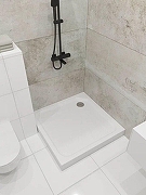 Акриловый поддон для душа 1MarKa Quadro 90x90 01пкв90К цвет Белый-7