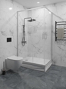 Акриловый поддон для душа 1MarKa Freya New 120x80 01пфн1280пК цвет Белый-8