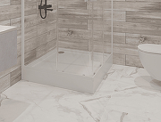 Акриловый поддон для душа 1MarKa Flat 100x100 01фл1010прК цвет Белый-2