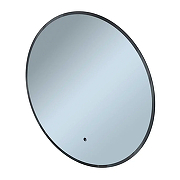 Зеркало 1MarKa Shape 60 Ц0000047082 с подсветкой цвет Черный с бесконтактным выключателем-1