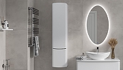 Шкаф пенал Velvex Luna 35 pp.LUN.35 подвесной цвет Белый-6