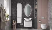 Тумба под раковину Velvex Luna 60 tp.LUN.60.2Y подвесная цвет Белый-10