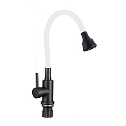 Смеситель для кухни Fmark FS8288H-02 цвет Черный Белый