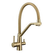 Смеситель для кухни Fmark FS0662-XC07 цвет Матовое золото