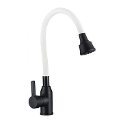 Смеситель для кухни Fmark FS8266H-02 цвет Черный Белый