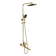 Душевая система Fmark FS8145-25C цвет Матовое золото