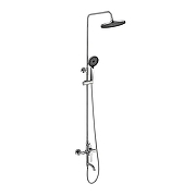 Душевая система Fmark FS8245A цвет Хром-1