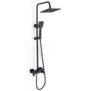 Душевая система Savol S-602042H цвет Черный матовый