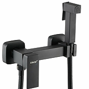 Гигиенический душ со смесителем Savol S-FXQ005H цвет Черный матовый