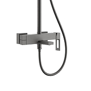 Душевая система Belz B658-3 B24658-3 цвет Оружейная сталь-2