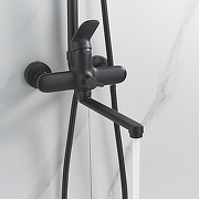 Душевая система Raffine F3685H цвет Черный матовый-7