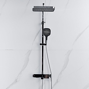 Душевая система Rose R1056 цвет Хром-5