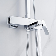 Душевая система Rose R1056 цвет Хром-17