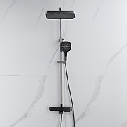 Душевая система Rose R1056T цвет Оружейная сталь-5