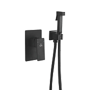 Гигиенический душ со смесителем Rose R2805H цвет Черный