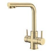 Смеситель для кухни Oulin OL-8021 цвет Matt Gold