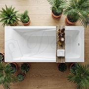 Ванна из искусственного камня Delice Respect 170х80 DLR330046-G цвет Белый глянцевый-5