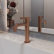 Смеситель для раковины Vincea Villa VBF-1VL1BC цвет Брашированная медь-1