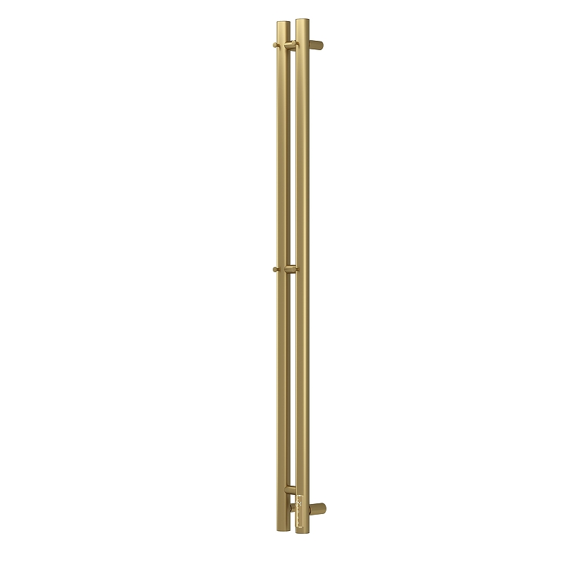 Электрический полотенцесушитель APEXTERMO Luna 1100x80 LN10111GL с крючками 