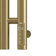 Электрический полотенцесушитель APEXTERMO Luna 1100x80 LN10111GL с крючками цвет Графит-2