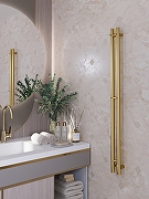 Электрический полотенцесушитель APEXTERMO Luna 1100x80 LN10111GL с крючками цвет Графит-3