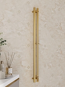 Электрический полотенцесушитель APEXTERMO Luna 1100x80 LN10111GL с крючками цвет Графит-5
