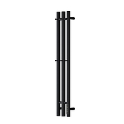 Электрический полотенцесушитель APEXTERMO Luna Light 800x120 LN10182BL с крючками цвет Черный