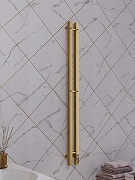 Электрический полотенцесушитель APEXTERMO Sirius 1100x80 SR10111GL с крючками цвет Золото матовое-5