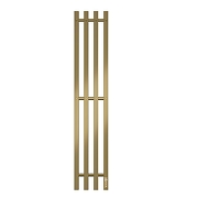 Электрический полотенцесушитель APEXTERMO Sirius 1100x180 SR10113GL с крючками цвет Золото матовое-1