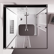 Душевая кабина AM.PM Above 90x90 W9XC-403-9090MT без гидромассажа-3