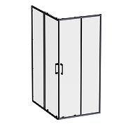 Душевой уголок AM.PM Above 120х90 W9XG-403-12090-BT профиль Черный матовый стекло прозрачное