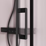 Душевой уголок AM.PM Above 80х80 W9XG-403-8080-BT профиль Черный матовый стекло прозрачное-7