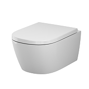 Унитаз AM.PM Libre Aquaspin C601901SC цвет Белый с сиденьем Микролифт