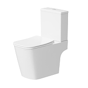 Унитаз компакт Damixa Titan DX78C8601SC цвет Белый с бачком и сиденьем Микролифт