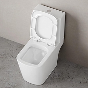 Унитаз компакт Damixa Titan DX78C8601SC цвет Белый с бачком и сиденьем Микролифт-2