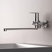 Смеситель для ванны AM.PM Above F9X90200 универсальный цвет Хром-6