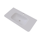 Раковина Knotlor Грация 90 FWB110900WY цвет Белый матовый