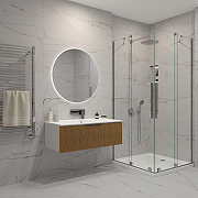 Раковина Oliveeka 80 NVS2001-80 цвет Белый-5