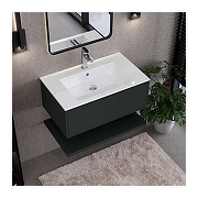 Раковина Paola Paola 80 Paola Nero 800 GS-W цвет Белый-1