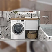 Тумба под раковину Velvex Klaufs 55 tp.KLA.56.1Y подвесная цвет Белый-5