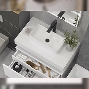 Тумба Velvex Unit 80 tp.UNI.80.2Y подвесная цвет Белый матовый-4