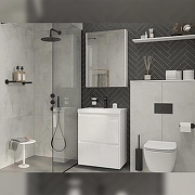 Зеркальный шкаф Velvex Klaufs 60 zsh.KLA.60 цвет Белый-3