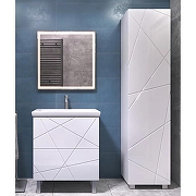Тумба с раковиной Vigo Geometry 70 016-com цвет Белый-6